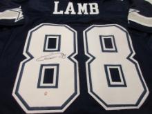 CeeDee Lamb of the Dallas Cowboys signed autographed football jersey PAAS COA 842