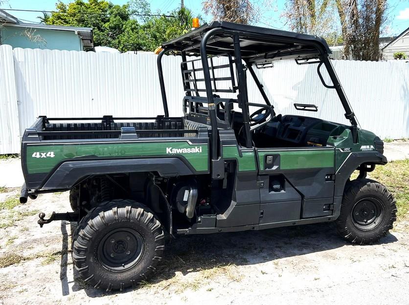 Kawasaki Mule Pro-FX 4x4 Runs Great UTV Tilt Bed Hitch Farm Vehicle