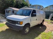 2004 Ford E250 Super Duty Van - 150K Miles - 8 Cylinders - 4.6L - Clean Title - Runs Great - No Iss