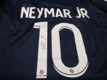 Neymar Jr of Paris Saint Germain signed autographed soccer jersey PAAS COA 644