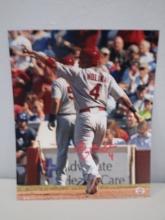 Yadier Molina of the St Louis Cardinals signed autographed 8x10 photo PAAS COA 368
