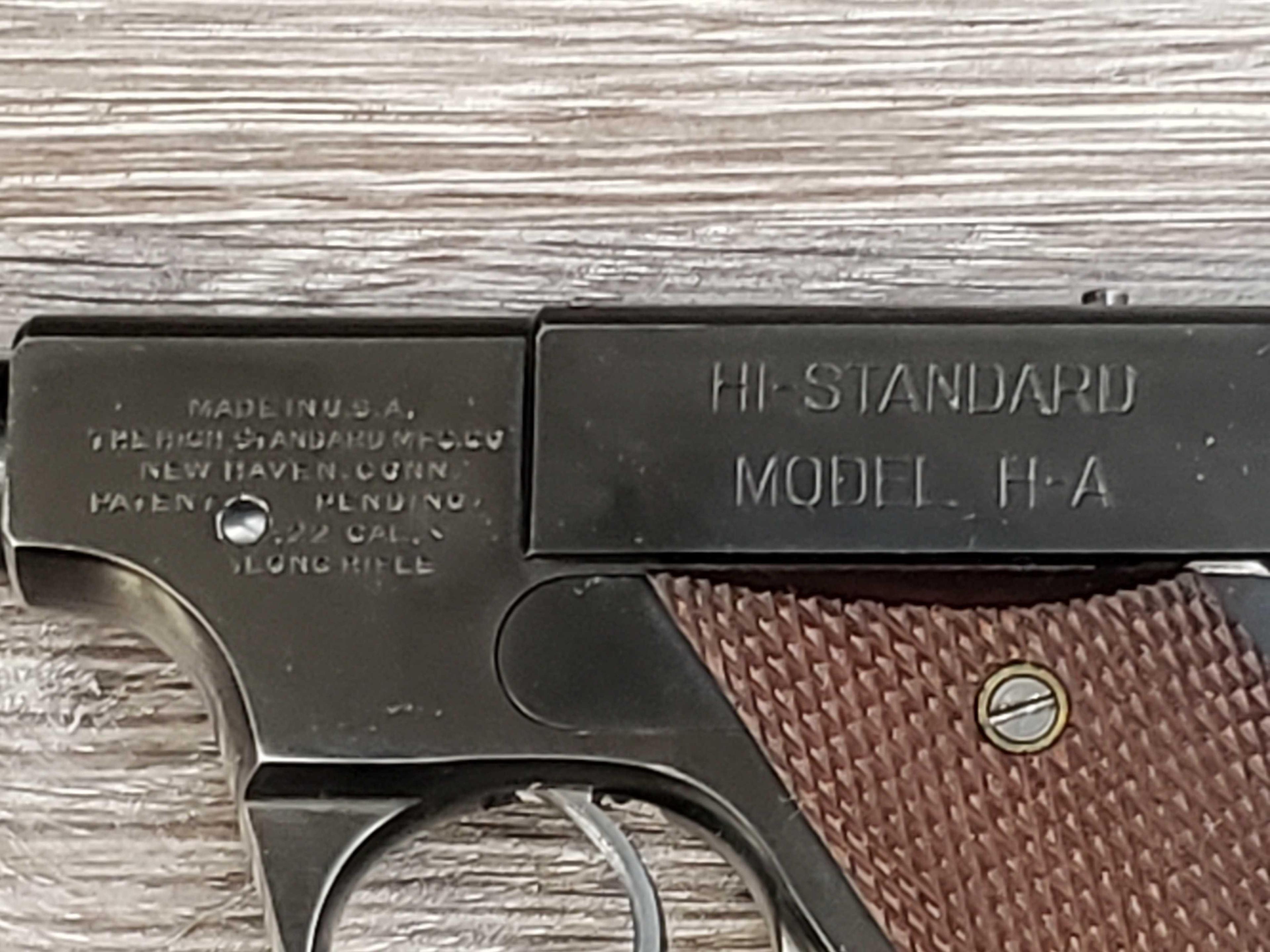 HIGH STANDARD MODEL H-A .22 LR SEMI-AUTO W/ FACTORY BOX