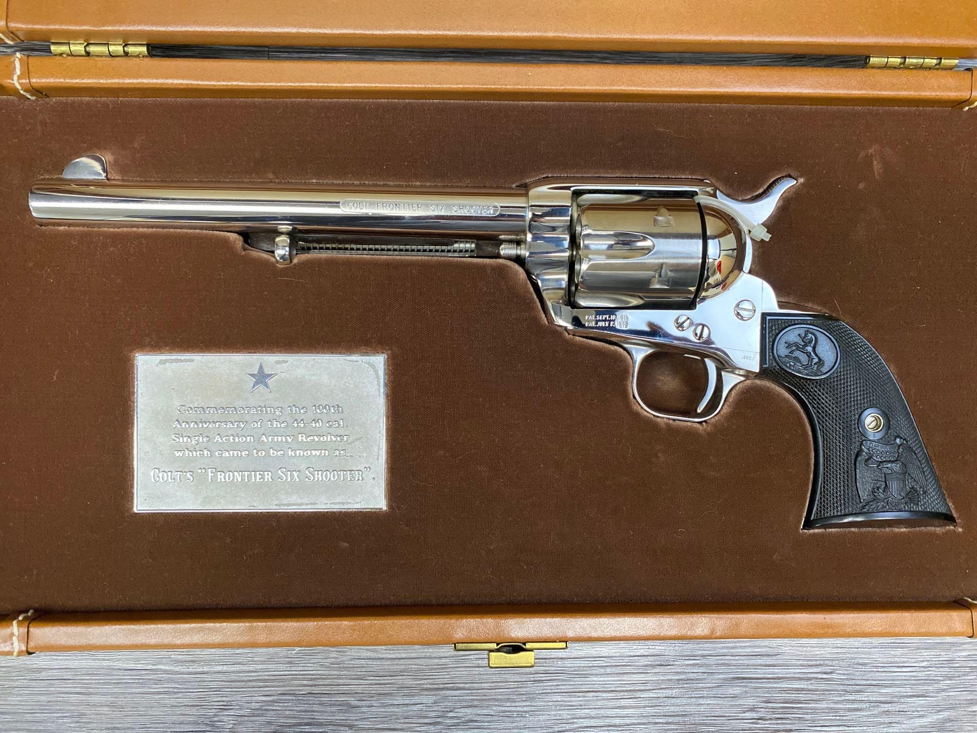 COLT SAA PEACEMAKER COMMEMORATIVE 100 YEAR BOXED SET .45 COLT