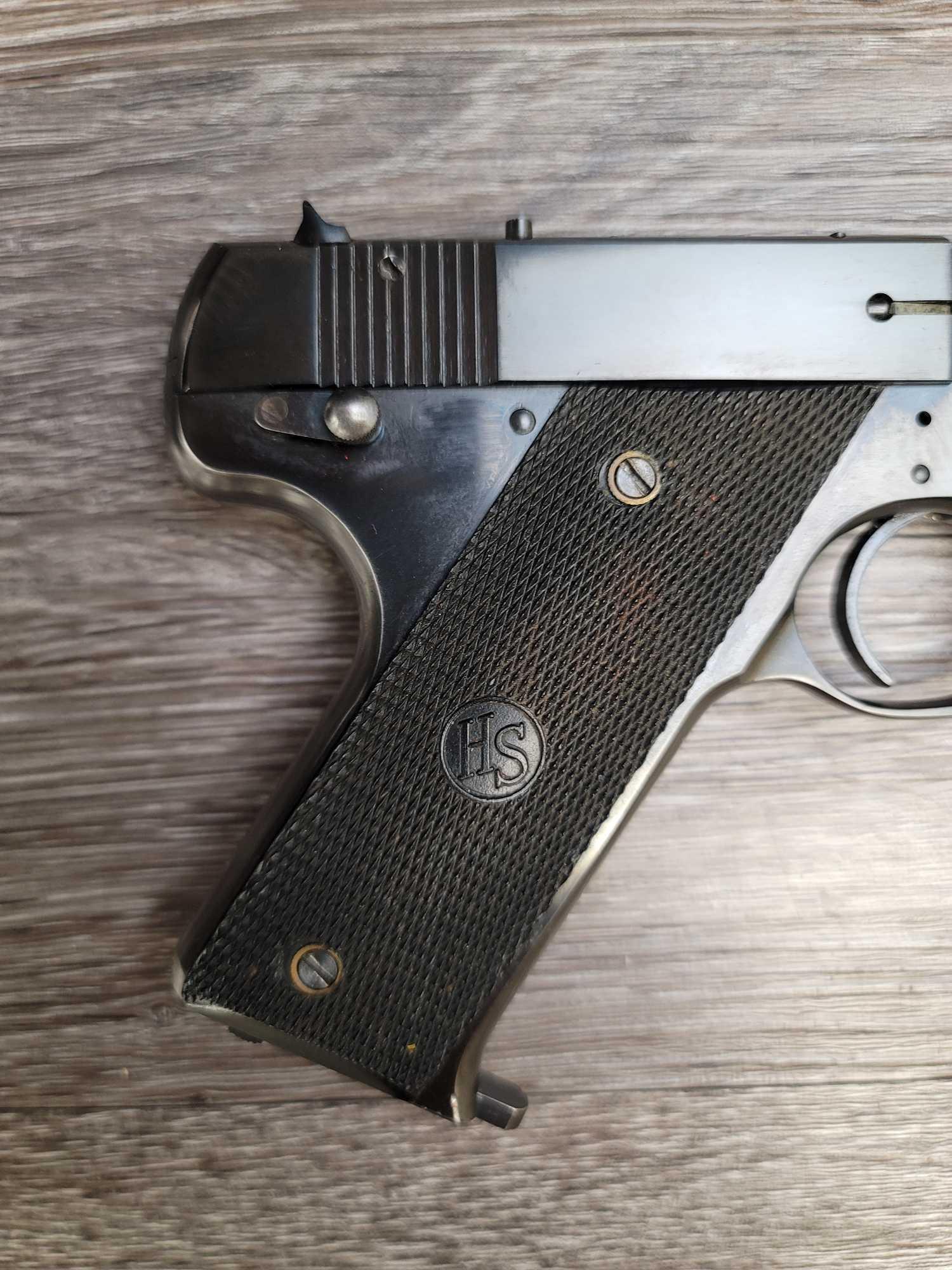 HIGH STANDARD MODEL C .22 SHORT SEMI AUTO PISTOL