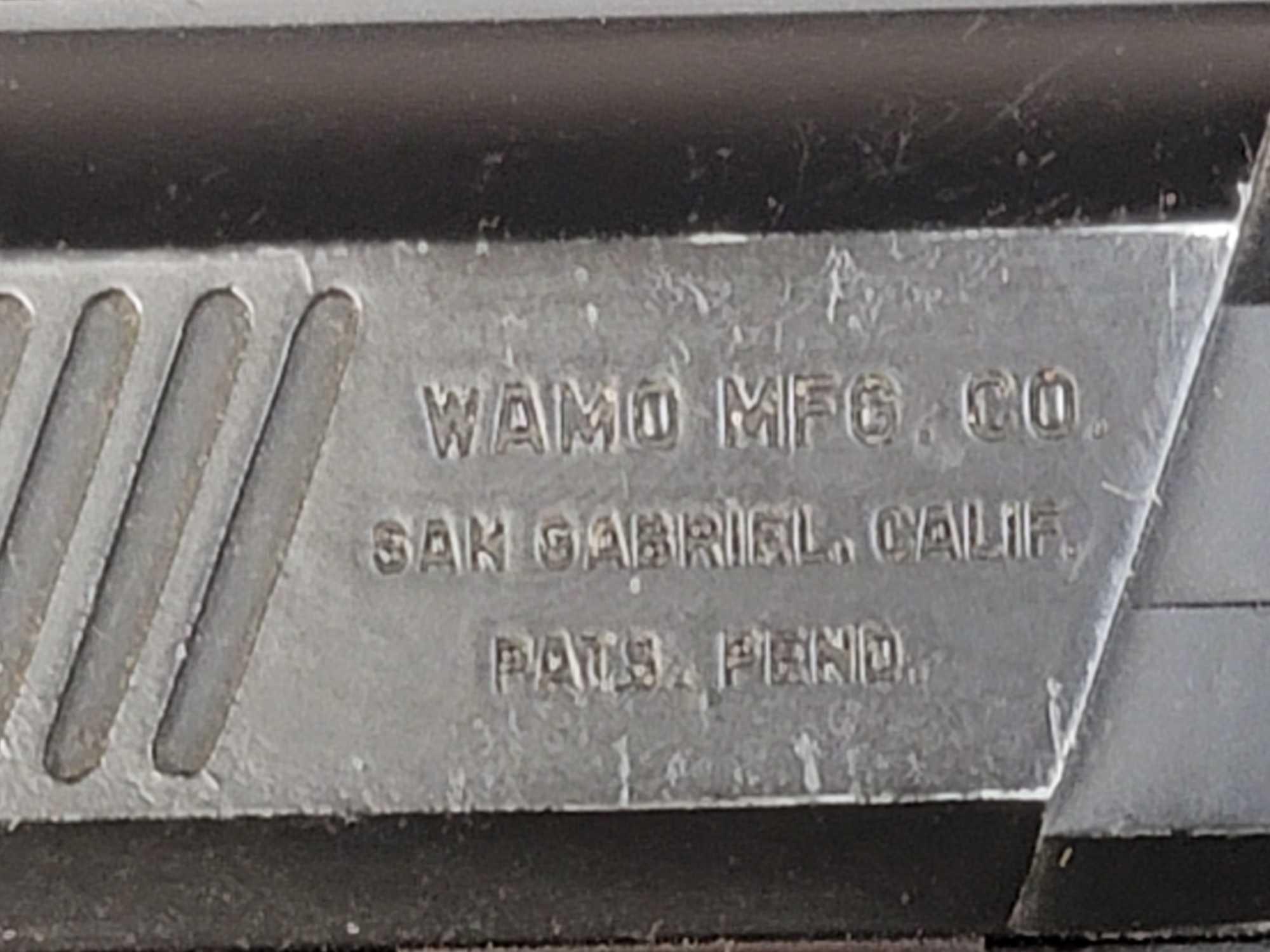 WAMO MFG. CO. POWERMASTER .22 LR SINGLE SHOT PISTOL