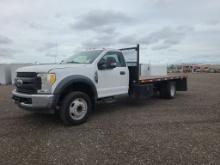 2017 Ford F-550 Flatbed Truck