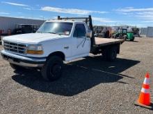 1995 Ford F-450 Flatbed Truck