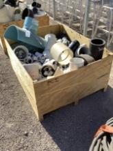 CRATE OF ASST PVC FITTINGS