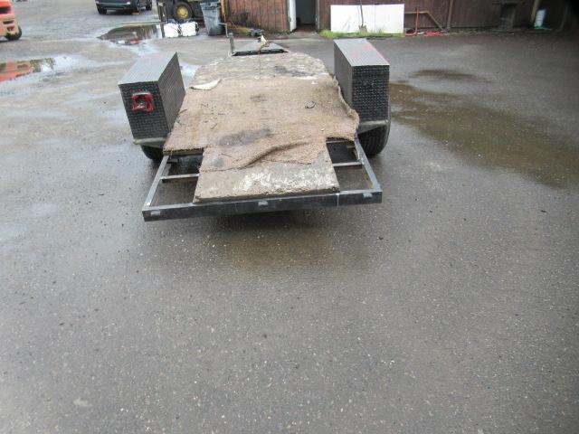 12' SINGLE AXLE FLATBED UTILITY TRAILER