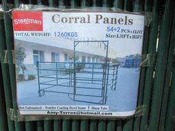 2024 STEELMAN CORRAL PANELS (UNUSED)