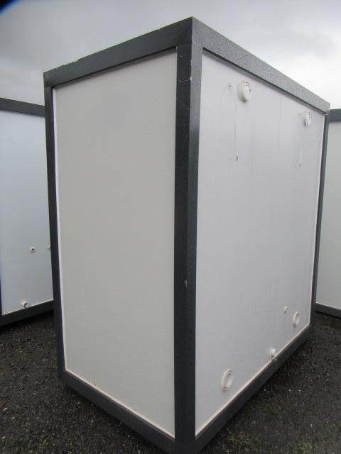 2024 SIMPLE SPACE 6.5' X 4' PORTABLE RESTROOM W/ (2) SEPARATE STALLS (UNUSED)