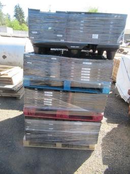(4) PALLETS OF FOLDABLE STACKABLE PLASTIC PRODUCE TOTES