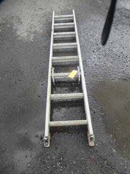 WERNER 16' ALUMINUM EXTENSION LADDER