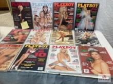 1997 Playboy Magazines complete set of 12