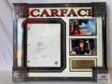 "Scarface" Pacino/Scorcese Signed Script Photo Frame