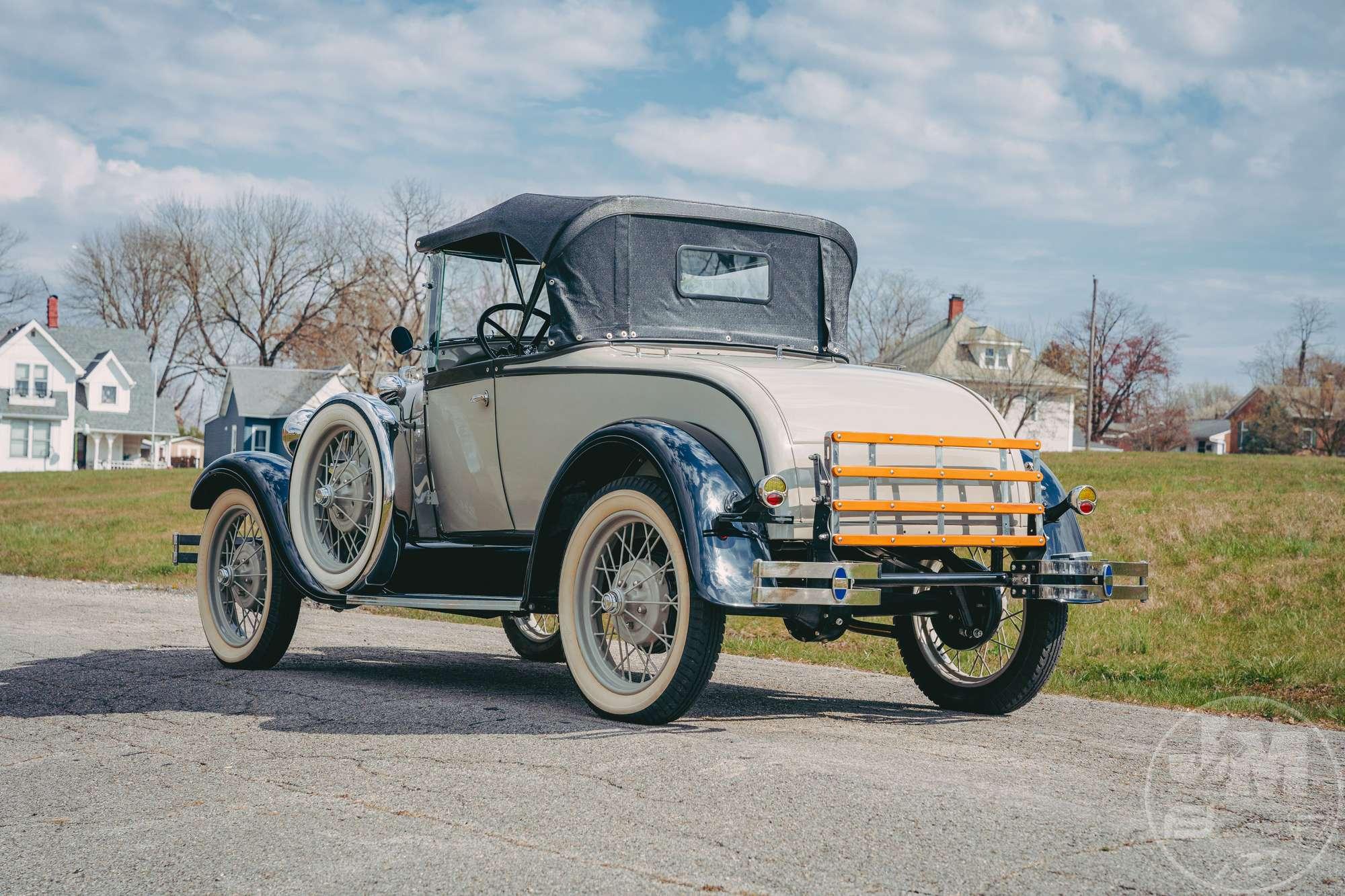 1928 FORD MODEL A ROADSTER VIN: A1221887 STEEL WIRE WHEELS