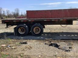 1991 TRAILMOBILE TRAILMOBILE TRAILER 45'X96" STEEL FLATBED VIN: 1PTF71TJ4M9002299