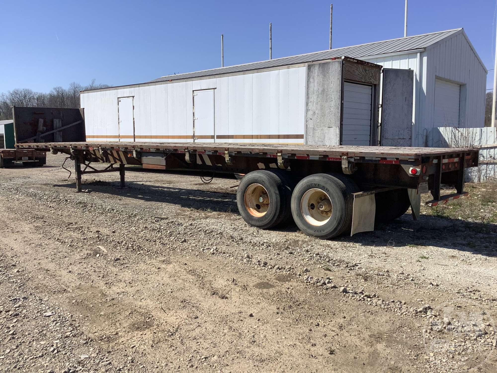 1991 TRAILMOBILE TRAILMOBILE TRAILER 45'X96" STEEL FLATBED VIN: 1PTF71TJ4M9002299