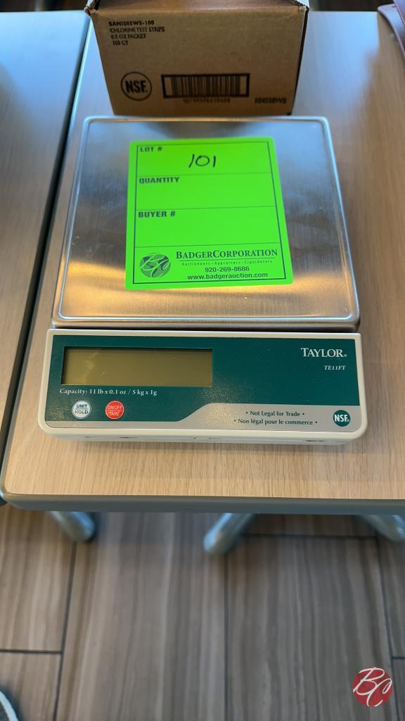 Taylor TE11FT Digital Scale