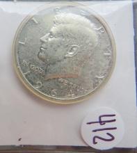 1964- Kennedy Half Dollar