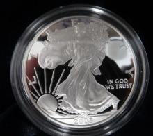 2005- W American Eagle Silver Dollar Proof