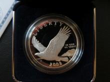 2008-P Bald Eagle Proof Silver Dollar (w/box)