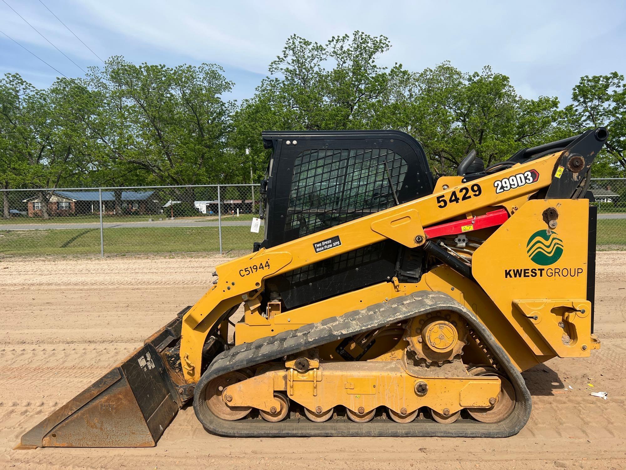 2021 CATERPILLAR 299D3 SKID STEER