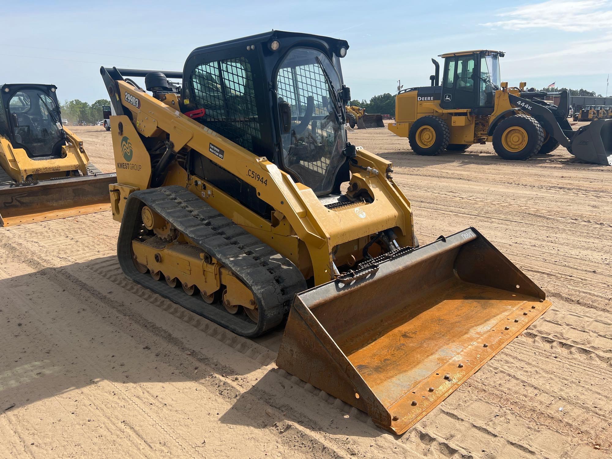 2021 CATERPILLAR 299D3 SKID STEER