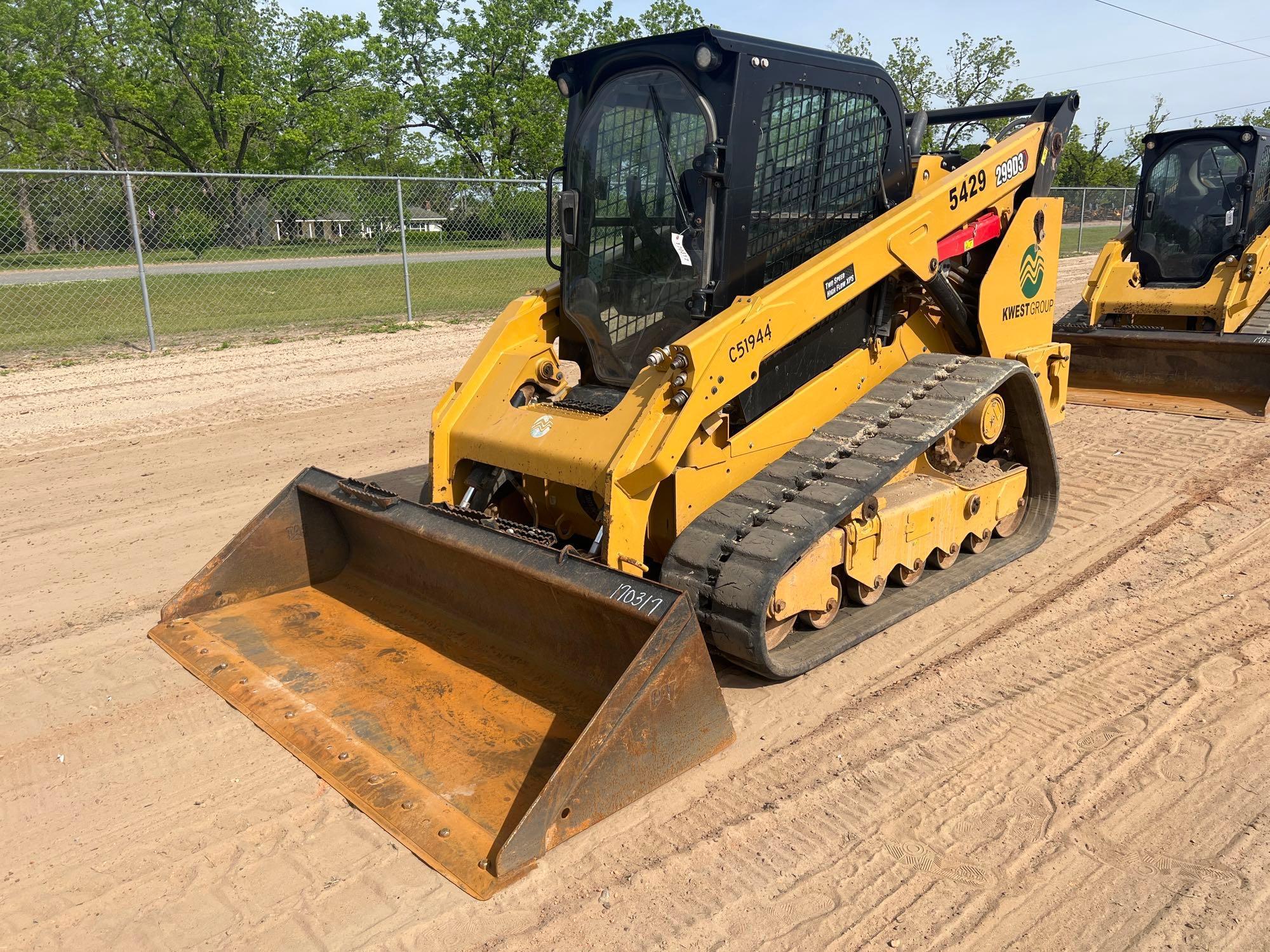 2021 CATERPILLAR 299D3 SKID STEER