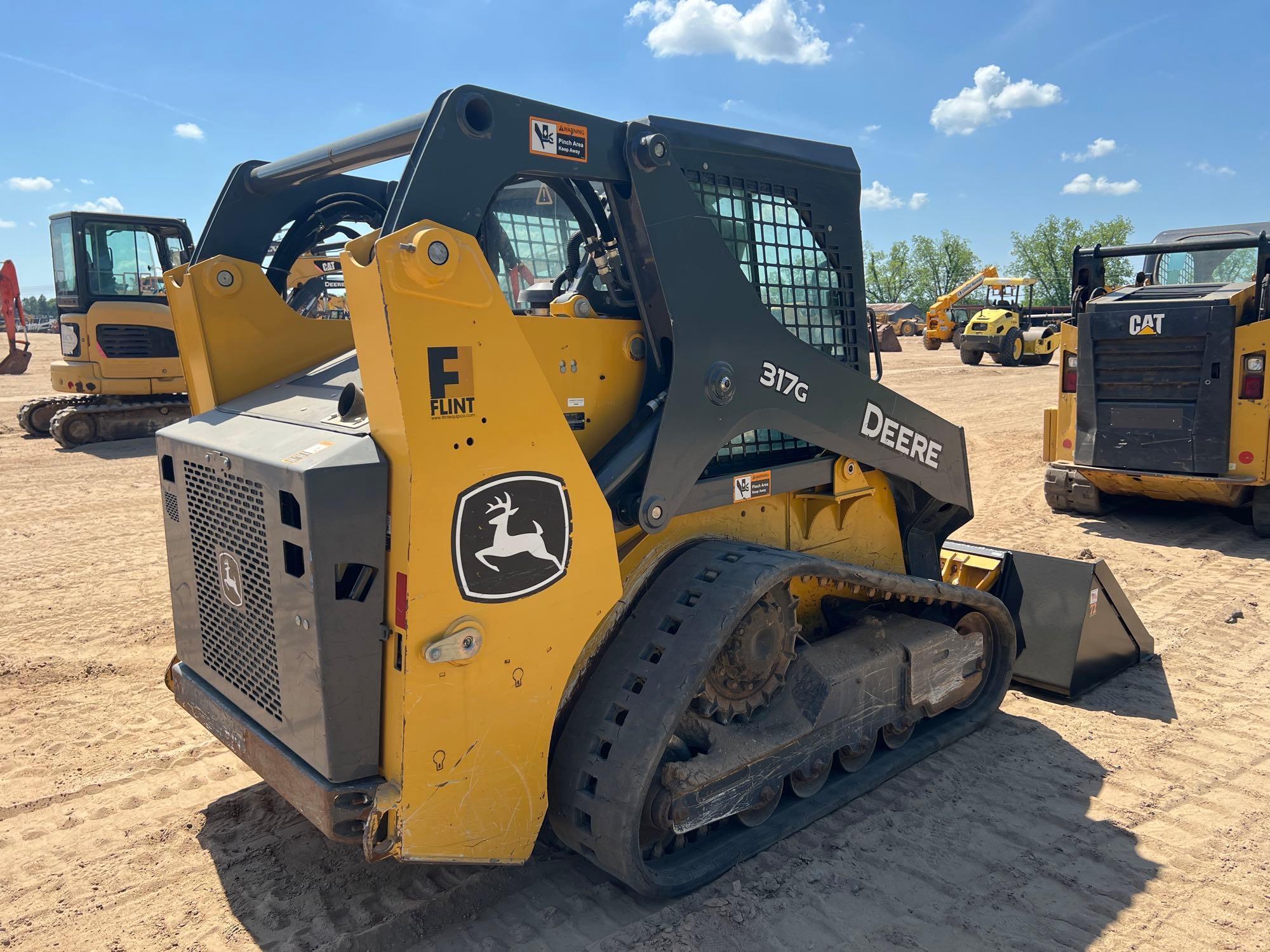 2021 JOHN DEERE 317G SKID STEER