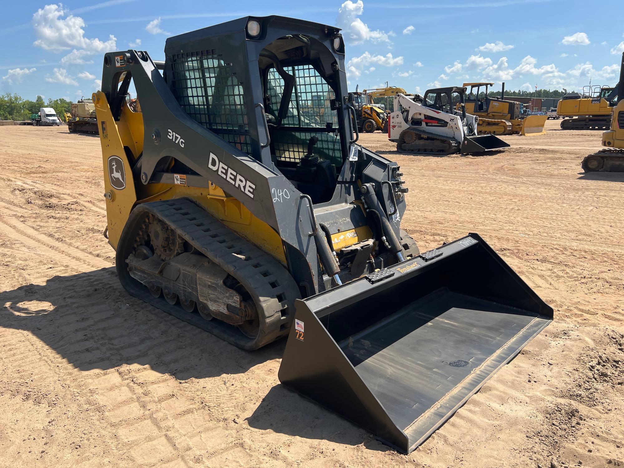 2021 JOHN DEERE 317G SKID STEER