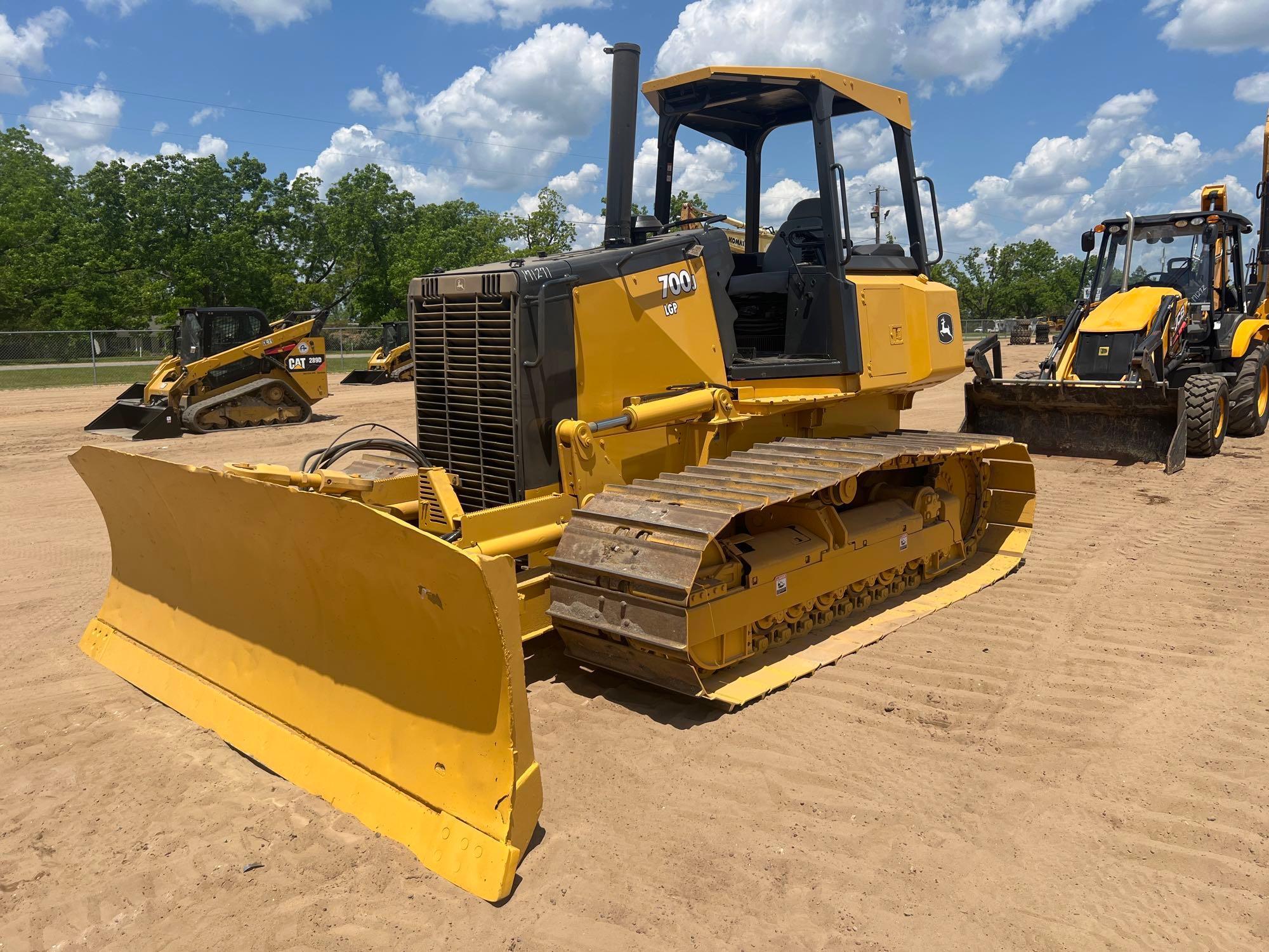 2007 JOHN DEERE 700J LGP CRAWLER DOZER