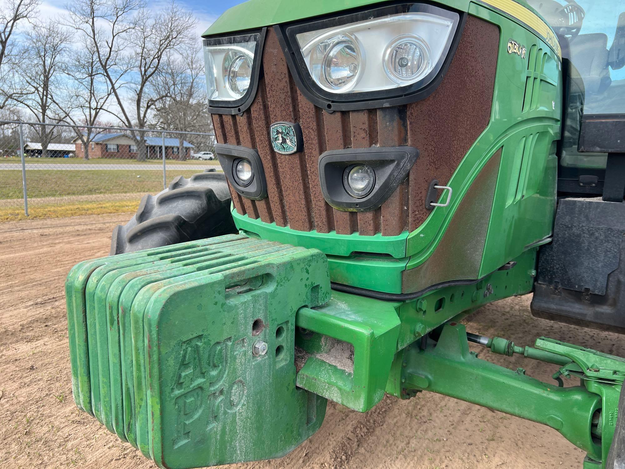 2015 JOHN DEERE 6130R TRACTOR