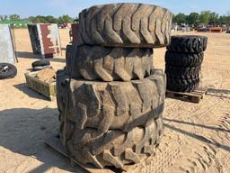 (2) 12.5/80-18 TIRES ONLY (2) 19.5L-24 TIRES ONLY