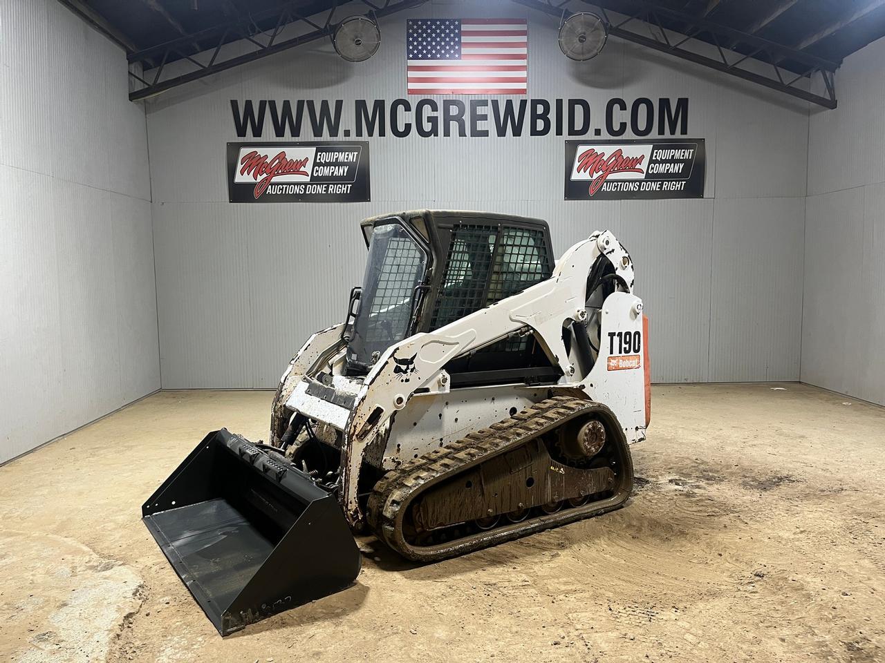 2012 Bobcat T190 Skid Steer Loader