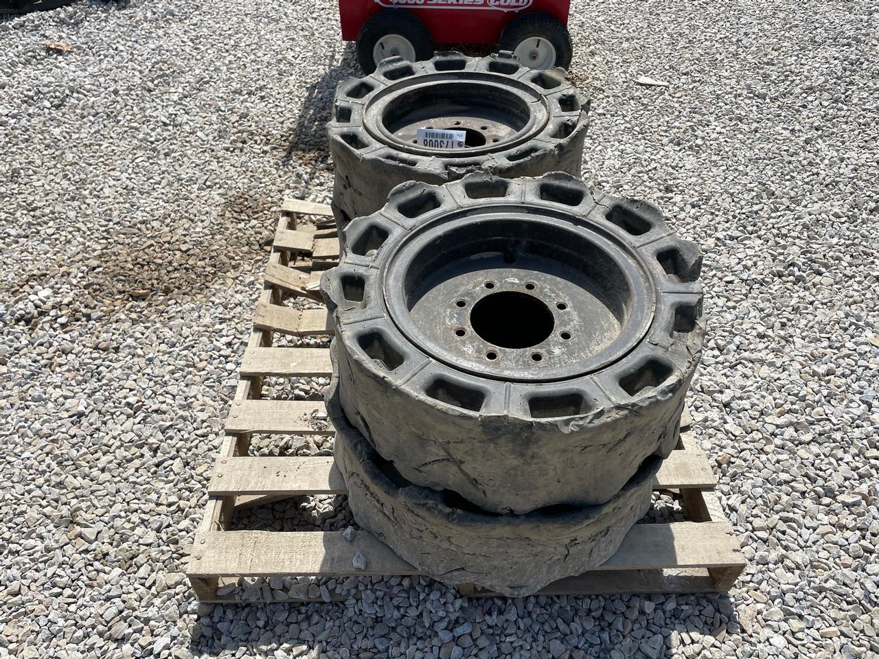 10-16.5 Solid Skid Steer Tires