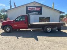 2003 Ford F350 Super Duty Flatbed Truck