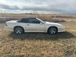 1990 Chevrolet Iroc Camaro Convertible