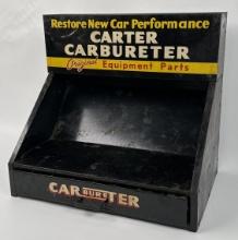 Vintage Carter Carbureter Store Display Cabinet