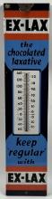 Vintage SSP EX-LAX Laxative Thermometer Sign