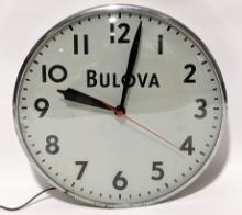 Vintage Bulova Advertising PAM Clock