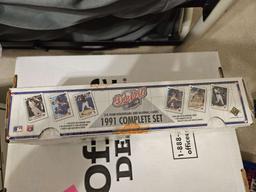 1991 UPPERDECK BOX OF BASEBALL CARDS