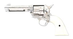 (C) FACTORY ENGRAVED COLT SINGLE ACTION ARMY REVOLVER.