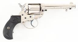 (A) COLT MODEL 1877 LIGHTNING DOUBLE ACTION REVOLVER WITH PICTURE BOX.