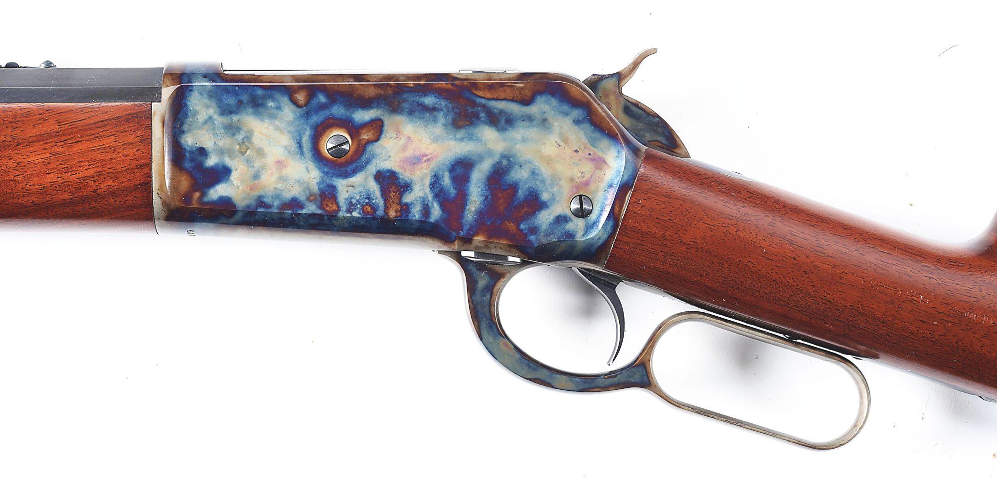 (M) TURNBULL MODEL 1886 LEVER ACTION RIFLE IN .45-90.