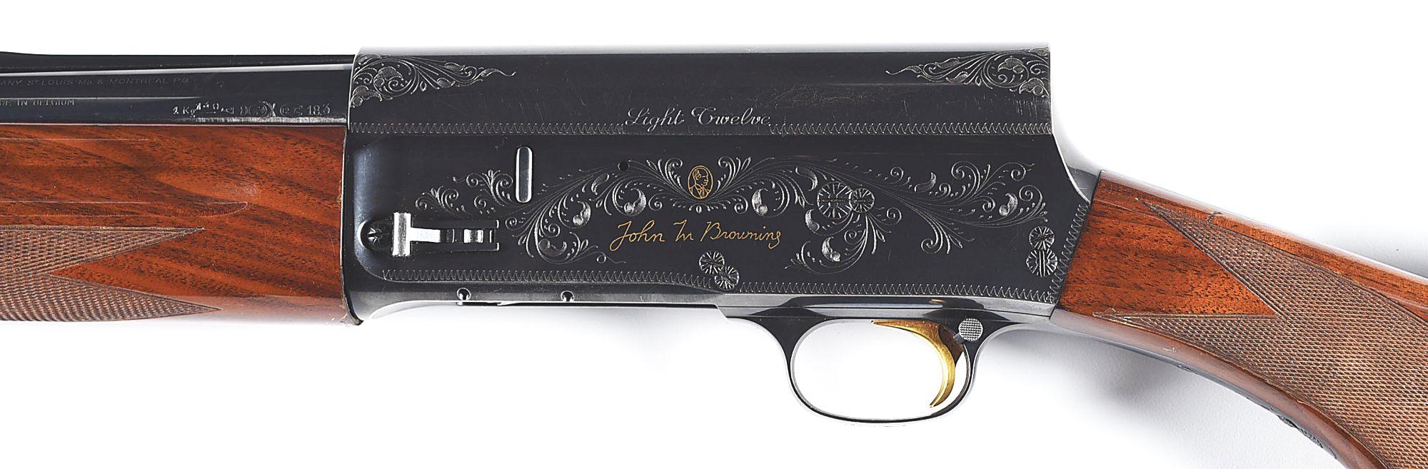 (M) BROWNING A5 LIGHT 12 SEMI-AUTOMATIC SHOTGUN, 2 MILLION SPECIAL EDITION