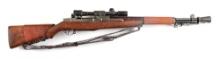 (C) SPRINGFIELD M1D GARAND SNIPER SEMI-AUTOMATIC RIFLE.