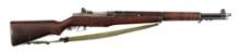 (C) SPRINGFIELD M1 GARAND SEMI-AUTOMATIC RIFLE.