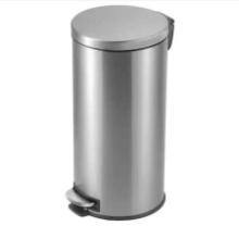 StyleWell 8 Gal. Stainless Steel Round Step-On Trash Can