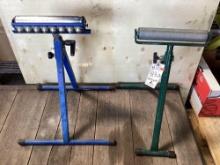 Lot of (2) Roller stands
